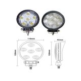 Round Light for LED Headlamp