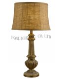 Brown Antique Home or Hotel Decoration Table Lamp (P0090TA)