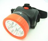 9 LED/1W Coal Miner Head Light, Reachargeable Camping Headlamp