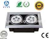 Lt 10W Double LED Grille Lamp/Down Light