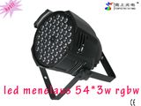 LED PAR Light 54X3w Indoor LED Stage Lighting