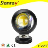 20W Round LED Work Light for 4X4 Truck Vehicle Forklift