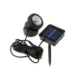 Solar Power 6 LED Waterproof Spot Light