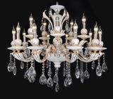 Jade Zinc-Aluminium Alloy Chandelier Aq-Wa007-10+5