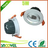 Ultra Bright COB 5W Recessed Round LED Down Light