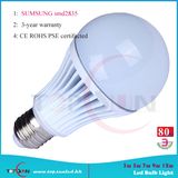 7W and 9W Dimmable LED Bulb Light