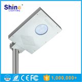 CE RoHS 8W Outdoor Solar LED Street Garden Road Light