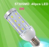 E27 E14 40PCS LED Chips 8W Energy Saving Aluminum LED Corn Light