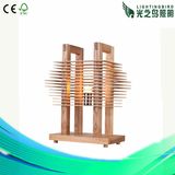 2015 Artistic Plywood Handmade Wood Table Lamp (LBMT-DL-B)