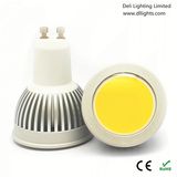 Dimmable AC85-265V 5W GU10 COB LED Spotlight