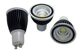 Black Housing GU10 COB LED Spotlight