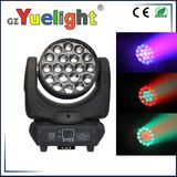 19PCS 12W RGBW 4in1 LED Beam Wash Moving Head Light