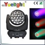 19PCS 12W RGBW 4in1 LED Beam Wash Moving Head Light