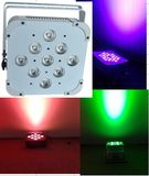 Music Battery LED PAR LED Lights 9PCS 12W 5in1 RGBWA