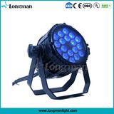 CE/RoHS/UL/CQC Approved Outdoor CE18*10W RGBW DMX DJ Stage LED PAR Light for Theatre