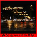 LED Cross Stree Decorative Light, Outdoor Christmas Figure Light