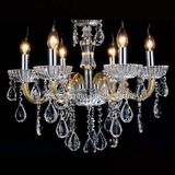 Design Europe Crystal Chandelier Pendant Light Without Shades