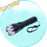 High Power CREE Q5 LED Flashlight With Steel Head