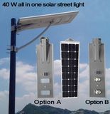 40W Integrated LED Solar Street Light