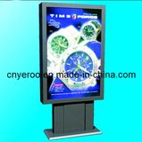 Outdoor Street Furniture Floor Scrolling Light Box