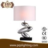 Modern Silver Design Table Lamp for Hotel Bedside