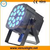 LED Flat PAR Stage Light (18X12W 6IN1 LEDs)