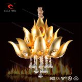 2013 Hot Sale Crystal Modern Chandelier Lighting (Mv68017-15 G9)