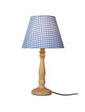 Table Lamp with Wooden Base (KO96YA-9101-2)