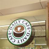 Cafe Shop LED Light Box Signage/ Acrylic LED Shop Sign