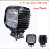 40W Squar Flood Beam LED Work Light for Jeep