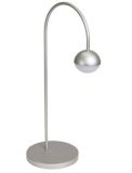 Classic Pear Silver LED Desk Lamp