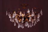 Nice Iron Wrought Crystal Chandelier Pendant Light (cos9223)