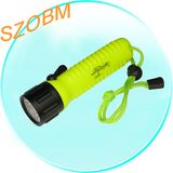 Rechargeable CREE 3W LED Diving Flashlight