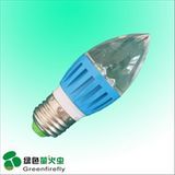 3W Indoor LED Bulb Light, LED Candle Bulb AC85-265V