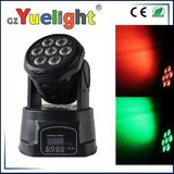 7PCS 10W Mini LED Moving Head Stage Light