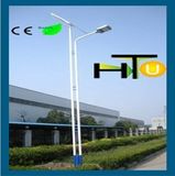 Solar LED Light With Galvanized Pole