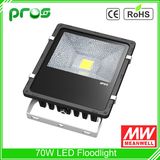 Weatherproof 70W LED Flood Light Luminaire, Outdoor Projection Spotlight