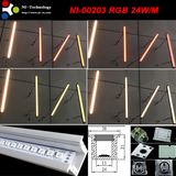 5050 Waterproof DC24V 7color RGB LED Bar Light