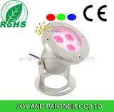 9W Multi-Colored LED Underwater Spotlight with Bracket (JP90036)