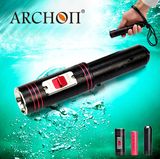 Max 860 Lumens Diving Lights LED Flashlight