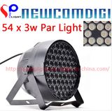 DJ Stage Equipment 54X3w LED Flat PAR PAR 64 Light Stage Light RGBW DJ LED KTV/Disco Light