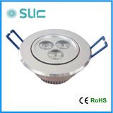 2015 Newest 3W Aluminium Alloy LED Ceiling Light (SLTH-THA1-3*1W)