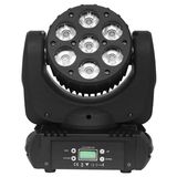 7*12W RGBW LED Moving Head Wash Light