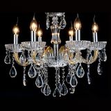 Popular Glass Chandelier in Gold (S8M05-6)