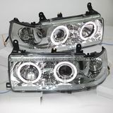 Prado LC80 FJ80 Silver LED Head Lamp for Toyota