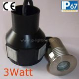 Stainless Steel 3W LED Underground Inground Light (JP82012)