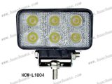 18W Spot or Flood Truck SUV LED Work Light (HCW-L1804)