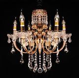 Antique Chrome Crystal Lamps Chandeliers (8027-6)