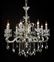 Modern K9 Crystal Chandelier with Glass Pendants Fixture for Luxury Decoration