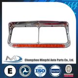 High Quality LED Head Light Chrome Bezel for Truck Kenworth T800 Motorcycle Headlamp